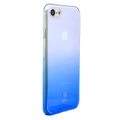 FOR IPHONE 7/8 BASEUS Transparent Gradient Color Back Cover Phone Case