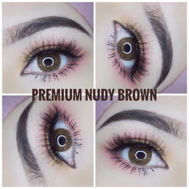 CANDYLICIOUS PREMIUM NUDY BROWN CONTACT LENS