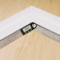 2-in-1 Digital Angle Finder Meter Folding Ruler Measurer 360� Protractor MNKG