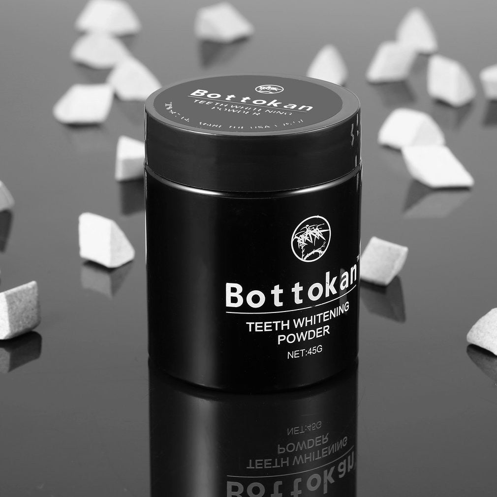 AIO 45g Clean Mothproof Activated Bamboo Charcoal Powder Teeth Whitening Power