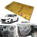 Mazda 3 MONOCROSS Muffler Heat Sound Proof Insulation 80x45cm (GOLD)