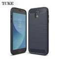 TUKE Carbon Fiber Soft Silicone TPU Cover Case for Huawei Honor 8 V8 V9