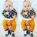 hilittlekids Autumn Baby Boy Toddler Casual T-shirt Tops+Harem Pants 2pcs