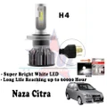 Naza Citra(Head Lamp)C6 LED Auto Head Lamp 6500k White+Osram T10 LED