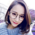 Fashion Metal Plain Mirror Big Frame Can Be Equipped with Myopia Glasses Frame