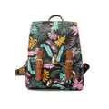 Stock Backpack For Girls Fashion Feather Print Waterproof Backpack