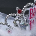 Accessories Crown Dress Tiara Bachelorette Hen Night Party Bride To Be Veil