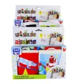 Baby soft bed cloth books black and white colorful cloth books bed ornaments