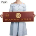 9 3/4 (nine and three quarters) Platform Harry Potter Movie Decorate Poster Wall