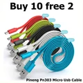 (Buy 10 Free 2) Pineng PN303 Quick Fast Charge PN303 Micro USB Cable for Android