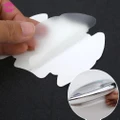 NIC Door Handle Film Door Handle Sticker Clear PVC Transparent 4PCS Scratchproof