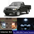 8pcs White Car LED Light Bulbs Interior Package Kit For 1995-2004 Toyota Tacoma