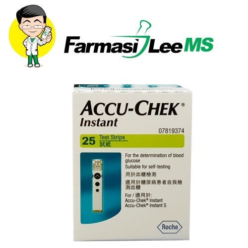 Accu-Chek Instant (25 Test Strips) Exp 03/2022