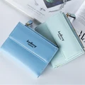 Woman's Purse Simple Artistic Personality Multi-function Folding Purse Wallet