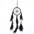 Round Shape Dream Catcher with Feathers Wall Hanging Decoration Ornament Gift