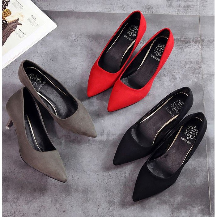 4cm & 7cm Heels / Big Size Korean Style Heels H003