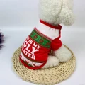 1382 Christmas Dog Clothes Costume Pet Warm Hoodie Coat
