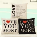 Fashion Letter Print Throw Pillow Case Cushion Cover Home Decoration Pillowcase