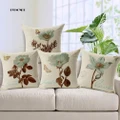 Vintage Flower Style Pillow Case Bed Sofa Square Throw Cushion Cover Home Decor