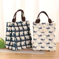 ??? Storage/organize ??? Canvas Thickened Lunch Bag Insulation Bags