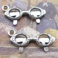 300Pcs Glasses Charms Antique Silver DIY Jewelley Making Accessories Crafts