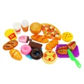 Cut Food Bread Toys for Children to Play House Game plastic Toy Set