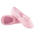 Child Girls Kids Pink Cotton Canvas Soft Ballet Dance Practice Shoes Chinese New Year Baby Gift