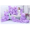 Purple Giant Stuffed Pillow Teddy Bear Soft Plush Doll HOT