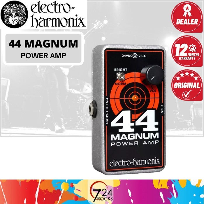 EHX Electro Harmonix 44 Magnum 44-watt Power Amp Guitar Effect Pedal