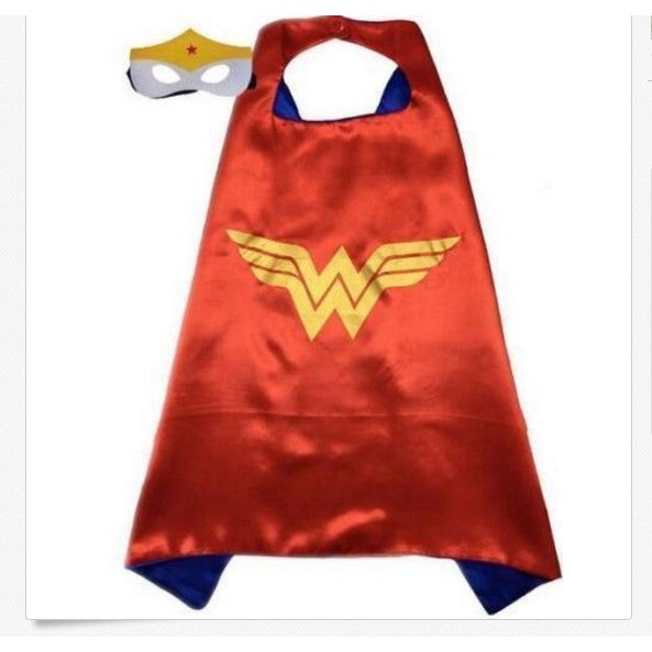Cape for kid birthday party favors and ideas Superhero Cape (1 cape+1 mask)