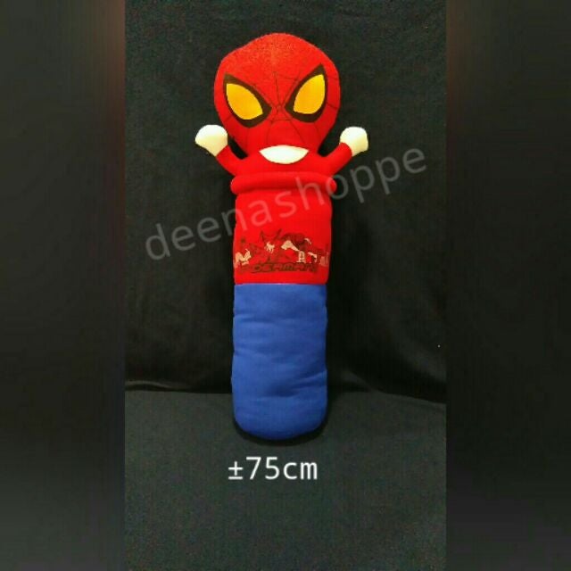 HOT SALE! 75CM BOLSTER SPIDERMAN / BANTAL PELUK SPIDERMAN / PATUNG SPIDERMAN