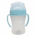 TGM Full Silicone Feeding Bottle 260ml BLUE - KOREA