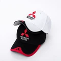 baseball cap 3D Mitsubishi hat car logo moto racing djustable casual trucket hat