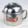 Thick stainless steel student lunch box fast food cup lunch boxes