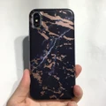 Matte TPU Cover Phone Casing Chrome Marble Case for iPhone X 10 6 6S 7 8 Plus