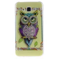 Soft TPU Case With OWL Painting For Samsung Galaxy J7