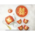 A Chinese Wedding Tea Set for Ceremony