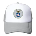 Adult Civil Air Patrol,Unisex Mesh Caps,snapback Hat