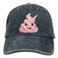Cute Poop Emoji Caps Unisex Adult Adjustable Sun Cowboy Snapback Hat