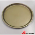 Round Gold Colour Stainless Steel Shallow Baking Plate
