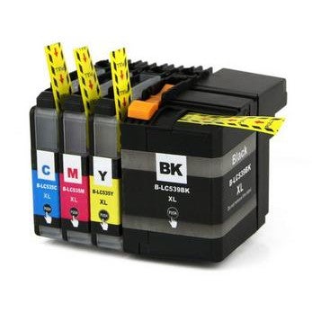 ORIGINAL BROTHER LC-539XL CMYK 1 SET INK CARTRIDGE BULK J100 J105 J200
