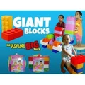 16 BLOCKS IMAGINATION (GIANT BLOCKS) colourful dan pastel (lego besar)