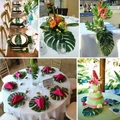 Artificial Leaf Tropical Palm Leaves Wedding Party Decoration