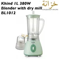Khind 1L Blender with dry mill BL1012