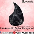 RM 38in Acoustic Guitar Pickguard - Silver Bird