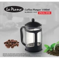 ?? 12.12 SALE! ?? La Piana Coffee Plunger 1.5L with Stainless Steel Filter