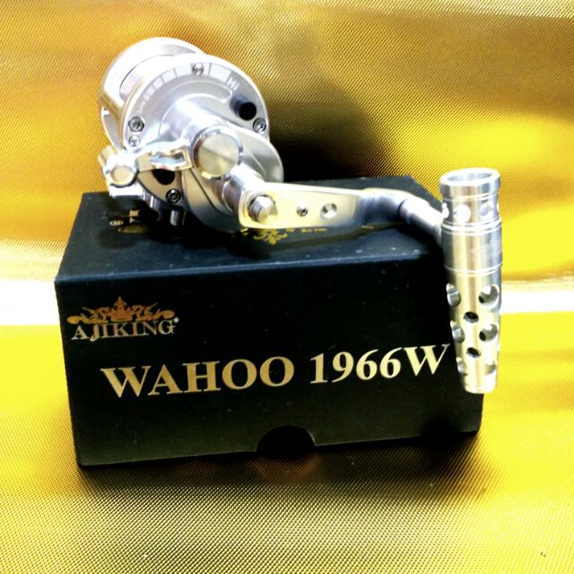 Fishing Reel Jigging Ajiking Wahoo 1966w Wide spool Right Hand, Pancing, Joran