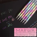 1pc 6 Colourful Ink Cute Design Colors Highlighter Pen Marker Stationery Point Pen(CP001-H062)