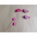 Dragon Fruit Handmade Felt Brooch Pin For Women Scarf