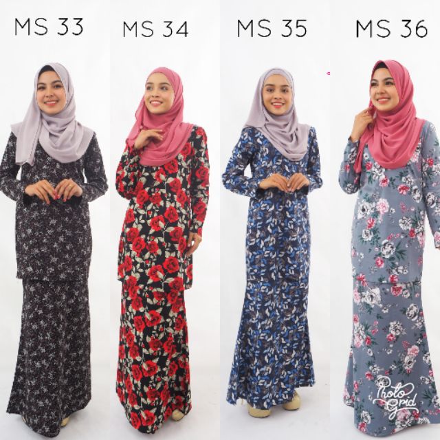 BAJU KURUNG MINI MODEN DHIA COTTON